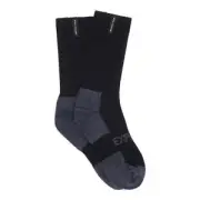 6 x Bonds Explorer Tough Work Crew Socks Black