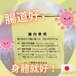 【Made in Japan】日本益生菌 乳酸菌 納豆菌 維生素b和c 胃酸耐性 排便順暢 益生菌 120包／1盒