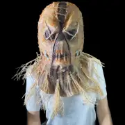 Horror Scary Full Head Helmet Mask Halloween Cosplay Party Creepy Costume Prop