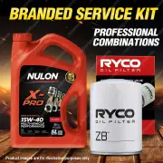 Ryco Oil Filter 5L XPR15W40 Engine Oil Service Kit for Fiat 1800 2100 2300