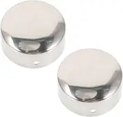 LIFKOME 2Pcs Handrail End Caps Durable Caps for Tubing Weather Resistant and Easy to Install for Fencing Railing Posts and Household Projects