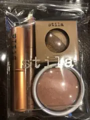 stila Makeup Bundle Eyeshadow Highlighter Eyeliner Brush