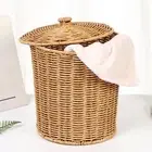 Laundry Basket Bins Clothes Storage Hamper Toys Storage Organizer Woven Basket