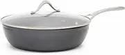 salt&pepper Tan-ium Saute Pan with Glass Lid 28cm - Saucepans