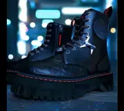 Dr. Martens Jadon Boot WB Blade Runner Leather US Size Men 9 Women 10