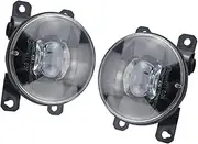 2 X Car Front Bumper Fog Light Assembly Compatible For Cayenne 92A 958 2010-2015 Led Fog Lights H11 DRL 12V