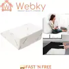 Wedge Pillow Cool Gel Memory Foam Leg Raiser Back Neck Support Cushion - White