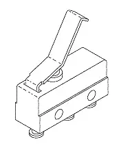 Pelton and Crane Chairman Formed Lever Switch
