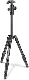 [Manfrotto] MKELES5BK-BH, Element Small Traveller Tripod with Aluminium Ball Head, Telescopic Column, Payload 4 kg, for CSC, DSLR, Mirrorless, Black