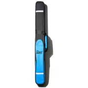 Paititi Brand New One Piece C Flute Lightweight Case w Handle/Strap Black/Blue