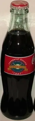Coca-Cola Inaugural Season Turner Field Atlanta Braves Baseball Coke Bottle MLB