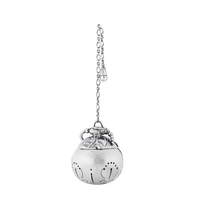 Georg Jensen. Sterling Silver Tea Egg - Blossom / Magnolia - NEW