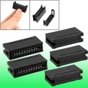 5 Pcs 20 Pin Card Edge Female IDC Connector for Flat Ribbon Cable