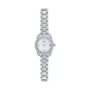 Roberto Carati Luna Silver Crystal Watch M9025+BE3-V1