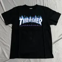 在飛比找蝦皮購物優惠-Thrasher 日本限定 潮流 火焰寬鬆 落肩 短T T恤
