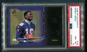 1998 Sp Authentic Randy Moss Future Watch RC 1409/2000 PSA 8 NM-MT HOF