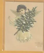 Anna Griffin Die-Cut Christmas Angel Christmas Tree Child Angel