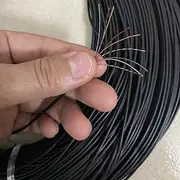 8-core 9-core TPE Headphone Round Speaker Wire Multi-Strand Microphone Welding enameled Wire Motor Wire DIY Repair Wire(9core OD 1.7mm,100 m)