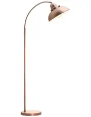 [Lexi Lighting] Manor Metal Floor Lamp Antique Copper