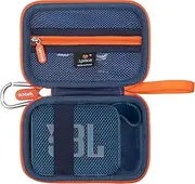 Aproca Blue Portable Storage Case, for JBL Go 4 / Go 3 Ultra-Portable Waterproof and Dustproof Bluetooth Speaker