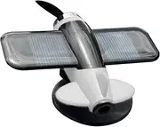 Solar Powered Aircraft Model | Solar Energy Plane Car Dashboard Decor | Automotive Decoration Interior Ornaments for Truck Sedan Van