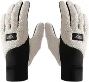 [Generic] Windproof Warm Gloves, Thermal Cold Weather Women Winter Gloves Touchscreen, Liner Warm Padded Ski Snow Gloves Hand Warmer for Walking, Running, Cycling