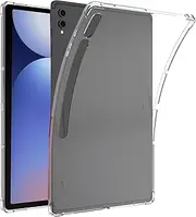 [Zeking] for Samsung Galaxy Tab S9 Case,Ultra Clear Soft Flexible Transparent TPU Skin Bumper Back Cover Shell for Galaxy Tab S9 SM-X710, Clear