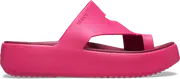 Crocs Getaway Platform Toe Loop; Dragon Fruit, W10