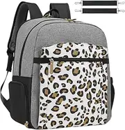 Breast Pump Travel Bag - Large Capacity Diaper Bag Backpack Babies Bag for Mom | Travel Diaper Bag Maternity Backpack with Hooks for Breast Pump Diaper Computer Tissues
