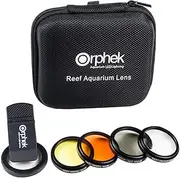 ORPHEK Lens – 2020 Kit for Smartphones – 4 Included: Macro, CPL 37mm Polarized, 15,000k Orange, 20,000k Yellow – for All Smartphone Models: iPhone, Samsung, Huawei, Google Pixel, Tablets and More!
