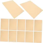 Homoyoyo 50Pcs Retro Parchment Paper Sheets Light Brown for Certificates Diplomas Writing Printing and DIY Projects Unbleached Antique Style Letter Paper