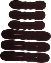 VALICLUD 6pcs Hair Bun Making Tools Reusable Hair Bun Maker for Women for Daily Use Special Occasions
