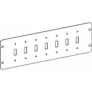 Orbit 4M7-TS 7 Gang Switch Box Cover Toggle