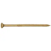 10 x 4" Star Drive Tan Deck Saberdrive Screws 1 lb. Tub (48 pcs.)
