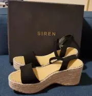 Siren Randy Black Suede - size 39 - worn twice