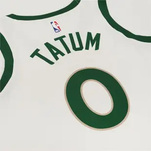 Nike 球衣 Jayson Tatum Boston Celtics NBA 城市版 塞爾提克 白 綠 背心 DX8488-133