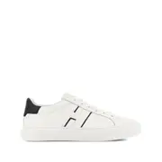 [Hogan] Hogan H691 Logo-embellished Leather Sneakers 11 US WHITE
