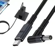 USB Type-C to 4.5*3.0mm DC Adapter Cable 140W USB-C PD For HP Charger Laptop AU