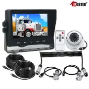 Caravan 4 PIN Rear View 5" Monitor+CCD Reversing Camera+Trailer Suzy Coil Cable