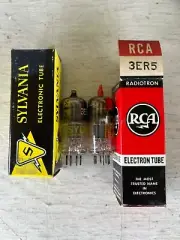 Two RCA/Sylvania 3ER5 NOS Tubes Tested