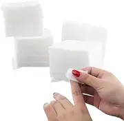 900pcs White Lint Free Nail Wipes Cotton Pads Art Gel Polish Remover Acrylic UV Gel Tips Cotton Cleaner