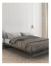 [Milano Beds] Florence Metal Bed Frame Single in Black