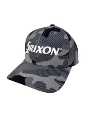 New Srixon Limited Edition Grey/Black Camo Adjustable Hat/Cap