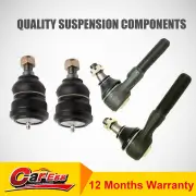 4 Lower Ball Joints Outer Tie Rod for Ford F150 2WD BALL JOINT SUSPENSION 87-96