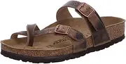 [Birkenstock] Women's Gizeh Sandals, Brown, 44 EU