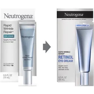 【費城洛基】預購 Neutrogena 露得清 抗皺眼霜 Rapid Wrinkle Repair Retinol 🇺🇸