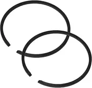 Yardwe 2pcs Piston Ring Boat Motor Kayak Accessories Boat Fitting Outboard Motor Accessory Boat Parts Boat Accessories Outboard Motor Fitting Marine Motor Fitting Motor Fittings Abs Black