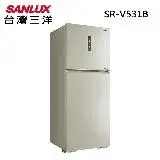 在飛比找遠傳friDay購物精選優惠-SANLUX台灣三洋535公升變頻雙門冰箱SR-V531B