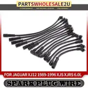 14pcs Spark Plug Wire Sets for Jaguar XJ12 1989-1996 XJS 1989-1995 XJRS 1993 8mm (for: Jaguar)