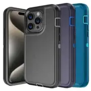 For iPhone XR XS SE 16 14 13 12 15 Pro Max 7 Plus Case Defender Shockproof Cover
